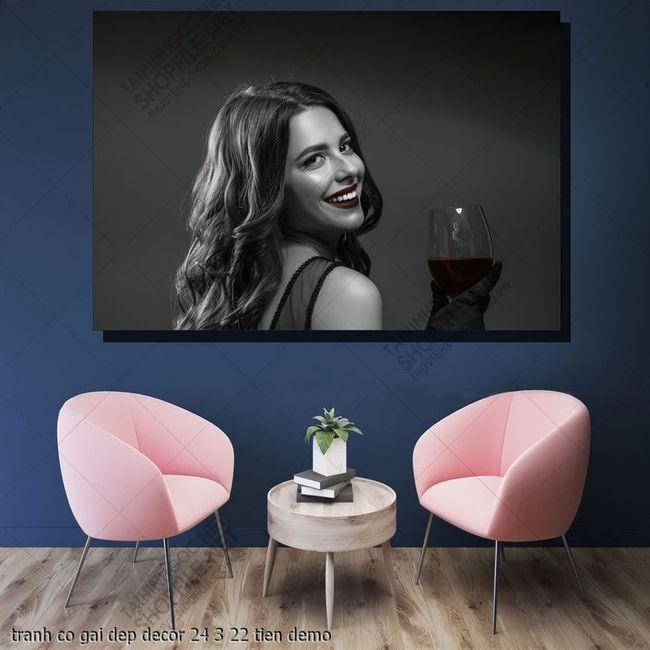 tranh co gai dep decor 24 3 22 tien
